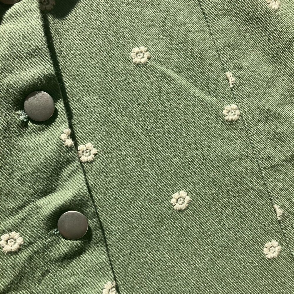 Miami Button Down Floral Skirt